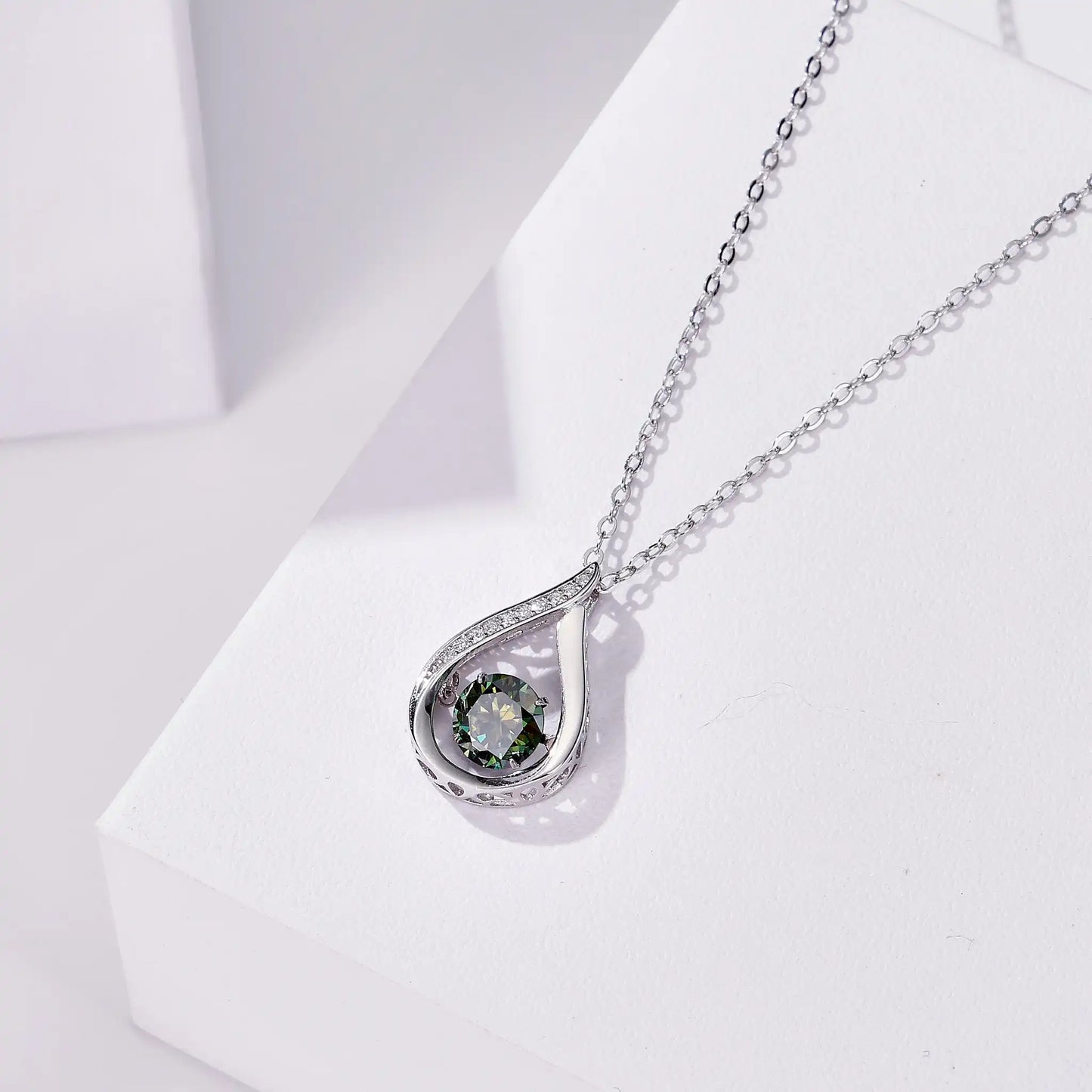 Moissanit Halsketten aus 925 Silber | Soraya Nova
