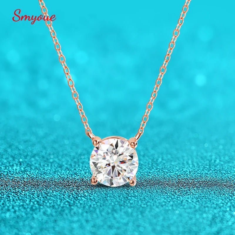 Moissanite Halskette 1-5 Karat aus 925 Silber – Brillanter Diamant-Look | Soraya Nova