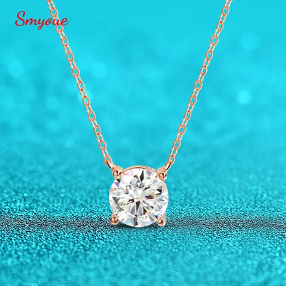 Moissanite Halskette 1-5 Karat aus 925 Silber – Brillanter Diamant-Look | Soraya Nova