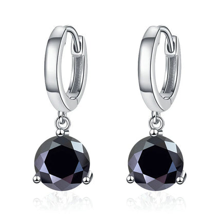 Soraya Nova – 2 Karat Moissanit-Ohrringe aus 925 Sterling Silber, edle Drop-Form, zertifiziert